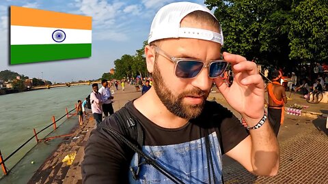 Foreigner gets DESPERATE in India 🇮🇳 Haridwar