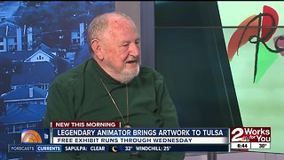 Legendary animator brings artwork to Tulsa