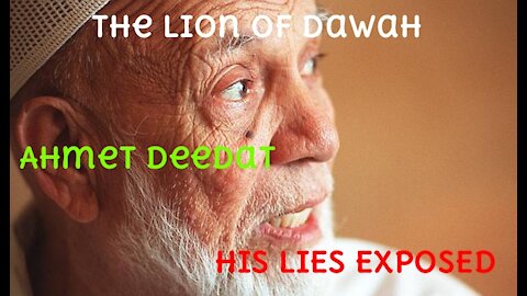 Deedat's Lies on John 1:1 Exposed