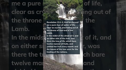 Inspirational Scripture, Living Waters