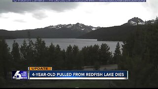 Young girl dies after being pulled from Redfish Lake