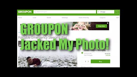 Groupon stole my photo. Should I be mad?