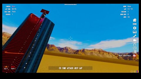 Flight Simulator velocidrone city sfpv around the block 2021 11 30 21 07 35