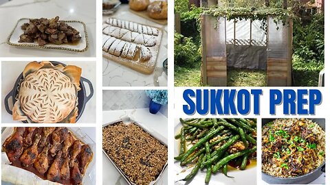 Sukkot Cook And Bake With Me || Prep With Me || Jewish Holiday ||How We Celebrate Sukkot