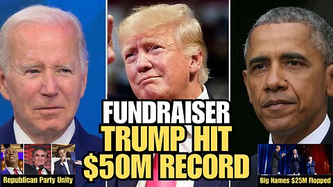Trump fundraiser hit $50M record at billionaires dinner | RNC 'Do or Die' election integrity mission