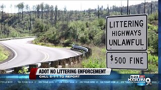 ADOT enforces no littering on highways