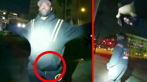 LAPD Body Cam: Man At 4am Walking With a Gun. Officer Involved Fatal Shooting. March 29-2021
