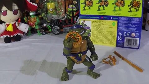 Playmates Teenage Mutant Ninja Turtles classic Donatello with storage shell