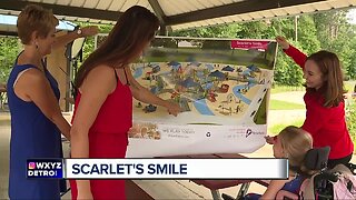 Scarlet's Smile playground being built