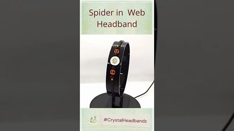 Spider in Web, Fun Halloween Headband by Crystalheadbandz.com #shorts