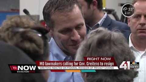 Republican lawmakers call for Greitens to resign