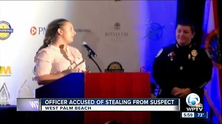 West Palm Beach police officer arrested, accused of stealing money from suspect arrested in October