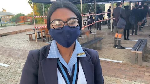 SOUTH AFRICA - Cape Town - Coronavirus - Some Western Cape Grade 12's return to school(Video) (krG)