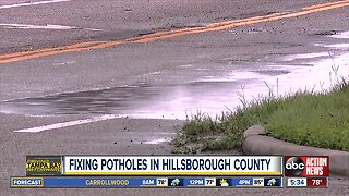 Fixing potholes in Hillsborough County