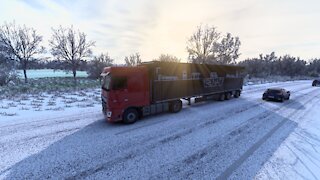 POV: You're a Trucker during the Christmas Season #EuroTruckSimulator2