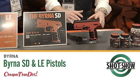 Byrna SD & LE Pistols | SHOT Show 2024