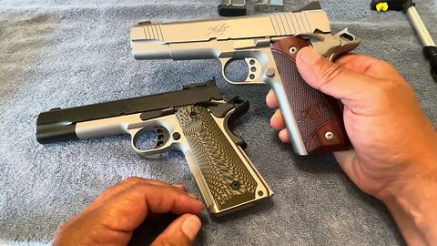 Tisas D10 10 m/m compared to kimber stainless2 10 m/m.