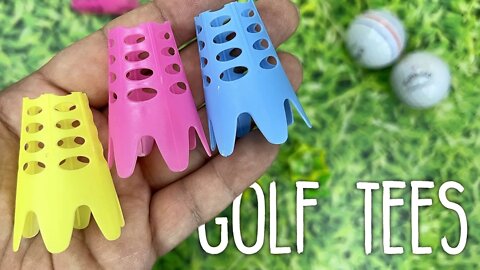 Plastic Birdcage Golf Tees