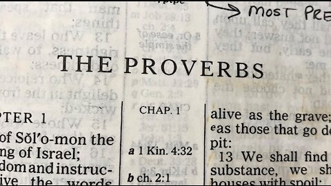 Proverbs - Chapter 7