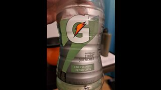 Sober October Day Twenty-two (Gatorade Lime Cucumber)