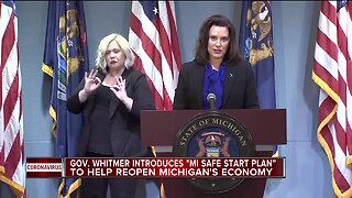 Gov. Whitmer introduces MI Safe Start Plan to help reopen Michigan's economy