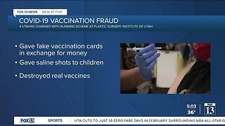 PAST TIME AGO THERES ANOTHER FAKE COVID-19 VACCINE AT UTAH UNITED STATES -- FRANSISCA SIM