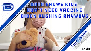 Data Shows COVID Risk in Children Is Near Insignificant, Yet Vaccine Set To Be Pushed | Ep 280