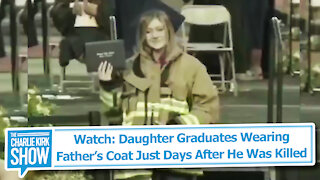 Watch: Daughter Graduates Wearing Father’s Coat Just Days After He Was Killed
