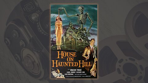 House on Haunted Hill (1959) | Old Horror Film | Black And White Scary Movie #houseonhauntedhill