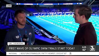 U.S. Olympic Swim Trials begin in Omaha