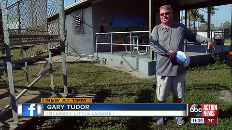 Thieves break restroom wall to steal from little league's concession stand