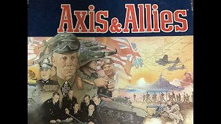 Axis and Allies game time lapse