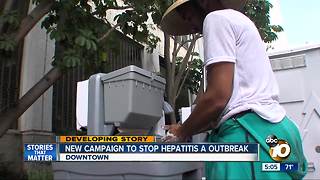 New campaign to stop hepatitis A outbreak