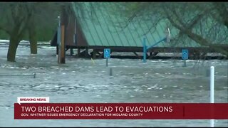 Two breached dams lead to evacuations in Mid Michigan