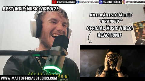 MATT | BEST INDIE MUSIC VIDEO!?! | Reacting to NWTB "Branded" Official Music Video!!