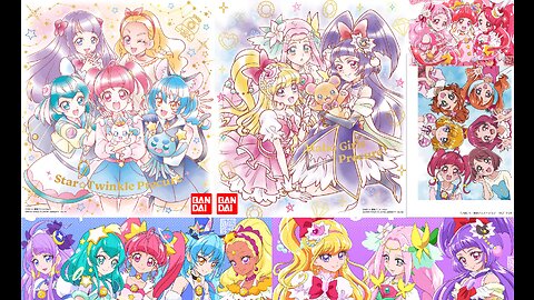 Star☆Twinkle Pretty Cure + Mahou Tsukai Pretty Cure Dance AMV - Happy Are The Children Of The Lord