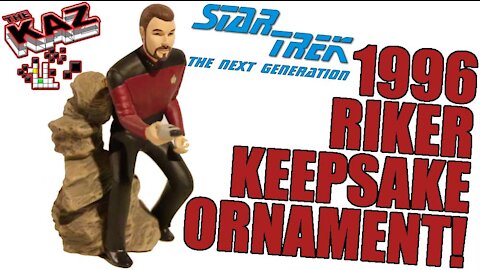 1996 Commander Wil Riker Hallmark Keepsake Ornament