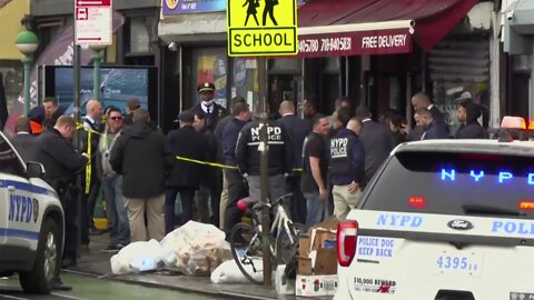 Brooklyn subway shooting, explosion- Suspect fled wearing gas mask - LiveNOW