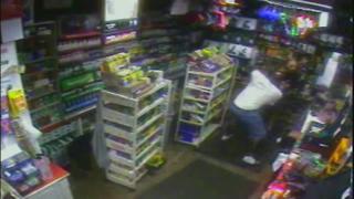 Detectives searching for robbery suspect stabbed by Sunoco gas station clerk