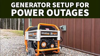 Easy Generator Plug Setup for Power Outages DIY