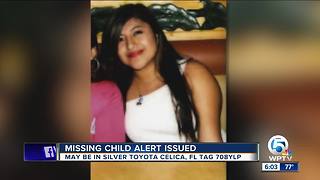 Florida missing child alert issued for 16-year-old girl from Miami