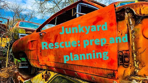 Junkyard Rescue: 1970 Plymouth Sport Satellite rearend prep and planning