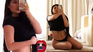 Kylie Jenner Shows Off INCREDIBLE Rebound Body in a Thong on Snapchat One Month After Giving Birth