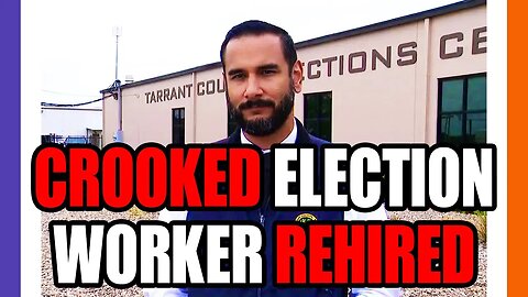 Crooked Election Official REHIRED 🟠⚪🟣