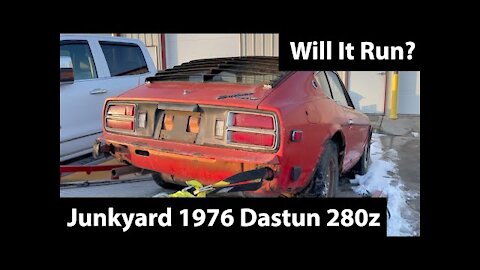 Will it run?-1976 Datsun 280z