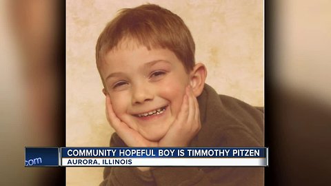 'It would be unbelievable': Aurora community holds out hope for Timmothy Pitzen