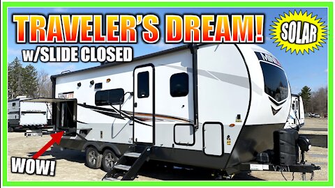 This Azdel RV is PERFECT for Traveling!! 2021 Rockwood 2507S