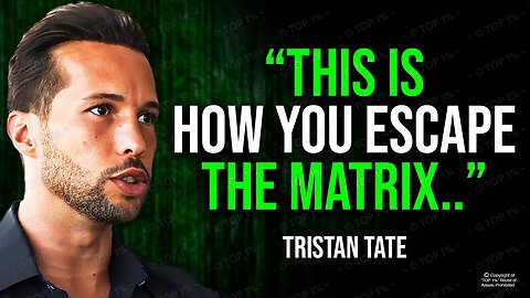 Tristan Tate's Most EYE-OPENING Speech Ever! | Tristan Tate Motivational Speech 2023 | Top 1%
