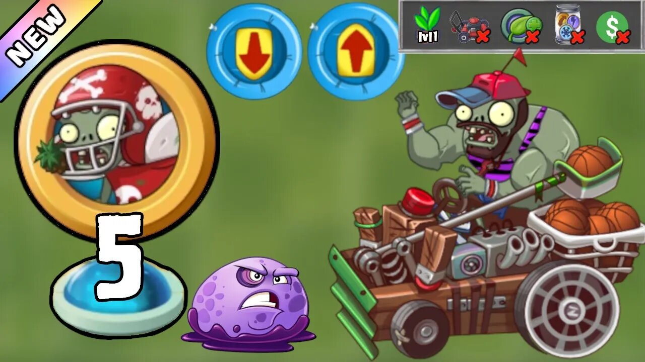 Plants vs Zombies 2 - Lawn Bowl II 2023 Level 5 [Plants Lvl 1 & No Premium]  + DOWNLOAD