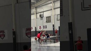 Basketball Half Court Action